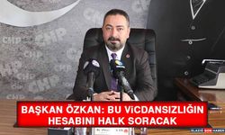 Başkan Özkan: Bu Vicdansızlığın Hesabını Halk Soracak