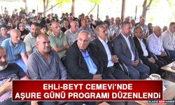 Ehli-Beyt Cemevi’nde Aşure Günü Programı Düzenlendi