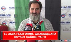 El Aksa Platformu, Vatandaşlara Boykot Çağrısı Yaptı