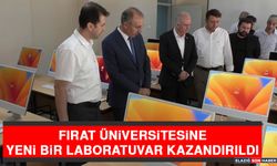 Fırat Üniversitesine Yeni Bir Laboratuvar Kazandırıldı