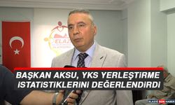 Başkan Aksu, YKS Yerleştirme İstatistiklerini Değerlendirdi