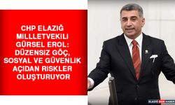 Milletvekili Erol: Düzensiz Göç, Sosyal ve Güvenlik Açıdan Riskler Oluşturuyor