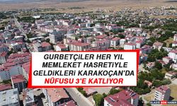 Gurbetçiler Her Yıl Memleket Hasretiyle Geldikleri Karakoçan'da Nüfusu 3'e Katlıyor