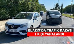 Elazığ’da Trafik Kazası: 1 Kişi Yaralandı