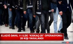 11 İlde FETÖ’ye Yönelik Düzenlenen “Kıskaç-25” Operasyonlarında 20 Şüpheli Yakalandı