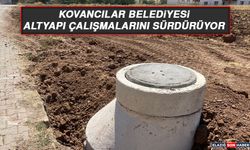 Kovancılar Belediyesi Altyapı Çalışmalarını Sürdürüyor