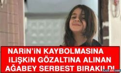 Narin'in kaybolmasına ilişkin gözaltına alınan ağabeyi serbest bırakıldı