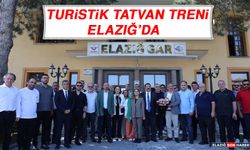 Turistik Tatvan Treni Elazığ’da