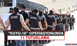 "Kuyu-16" Operasyonunda 11 Tutuklama