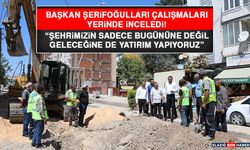 Başkan Şerifoğulları Çalışmaları Yerinde İnceledi