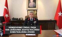 Hemşerimiz Ünsal Paşa, Van Jandarma Asayiş Kolordu Komutanlığına Atandı