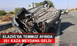 Elazığ’da Temmuz Ayında 331 Kaza Meydana Geldi