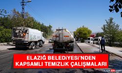 Elazığ Belediyesi’nden Kapsamlı Temizlik Çalışmaları