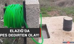 Elazığ'da Pes Dedirten Olay!