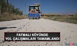 Fatmalı Köyünde Yol Çalışmaları Tamamlandı