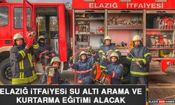 Elazığ İtfaiyesi Su Altı Arama ve Kurtarma Eğitimi Alacak