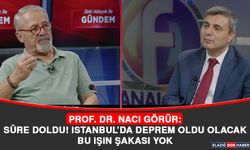 Prof. Dr. Naci Görür: Süre Doldu! İstanbul’da Deprem Oldu Olacak, Bu İşin Şakası Yok