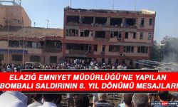 Elazığ Emniyet Müdürlüğü’ne Yapılan Bombalı Saldırının 8. Yıl Dönümü Mesajları