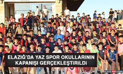 Elazığ'da Yaz Spor Okullarının Kapanışı Gerçekleştirildi