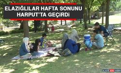 Elazığlılar Hafta Sonunu Harput’ta Geçirdi