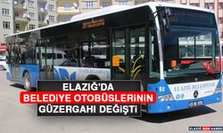 Elazığ'da Belediye Otobüslerinin Güzergahı Değişti