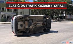 Elazığ’da Trafik Kazası: 1 Yaralı