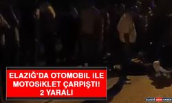 Elazığ’da Otomobil İle Motosiklet Çarpıştı: 2 Yaralı