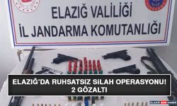 Elazığ’da Ruhsatsız Silah Operasyonu: 2 Gözaltı