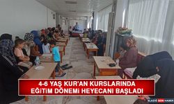 Elazığ’da 4-6 yaş Kur’an Kurslarında Eğitim Dönemi Heyecanı Başladı