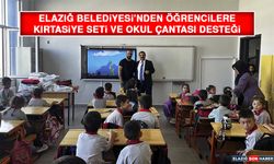 Elazığ Belediyesi’nden Öğrencilere Kırtasiye Seti ve Okul Çantası Desteği