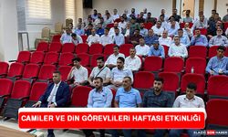 Elazığ’da  Camiler ve Din Görevlileri Haftası Etkinliği