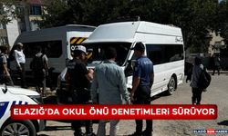 Elazığ’da Okul Önü Denetimleri Sürüyor