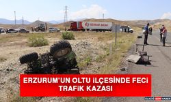 Erzurum’un Oltu İlçesinde Feci Trafik Kazası