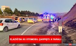 Elazığ'da İki Otomobil Çarpıştı: 8 Yaralı