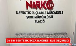 Elazığ’da 24 Bin Sentetik Ecza Maddesi Ele Geçirildi