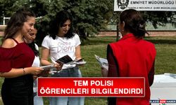 Tem Polisi Öğrencileri Bilgilendirdi