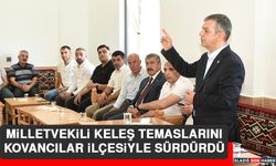 Milletvekili Keleş Temaslarını Kovancılar İlçesiyle Sürdürdü