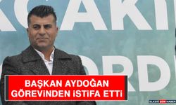 Başkan Aydoğan, Görevinden İstifa Etti