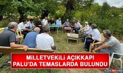 Milletvekili Açıkkapı, Palu’da Temaslarda Bulundu