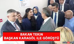 Bakan Tekin, Başkan Karagöl İle Görüştü