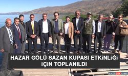 Hazar Gölü Sazan Kupası Etkinliği İçin Toplanıldı