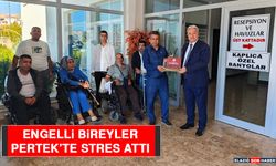 Engelli Bireyler Pertek’te Stres Attı