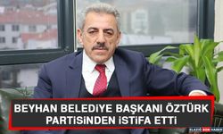 Beyhan Belediye Başkanı Öztürk, Partisinden İstifa Etti