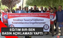 Eğitim Bir-Sen Basın Açıklaması Yaptı