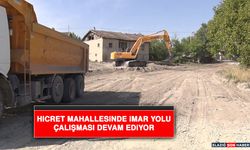 Hicret Mahallesinde İmar Yolu Çalışması Devam Ediyor