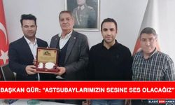 Başkan Gür: “Astsubaylarımızın Sesine Ses Olacağız”