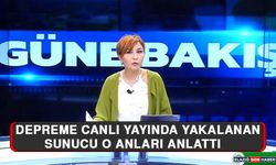 Depreme Canlı Yayında Yakalanan Sunucu O Anları Anlattı