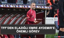 Tff’den Elazığlı Emre Aydemir’e Önemli Görev