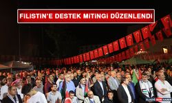 Elazığ'da Filistin'e Destek Mitingi Düzenlendi