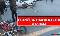 Elazığ’da Trafik Kazası: 2 Yaralı